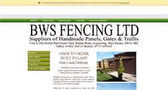 Desktop Screenshot of bwsfencingltd.oneuk.com